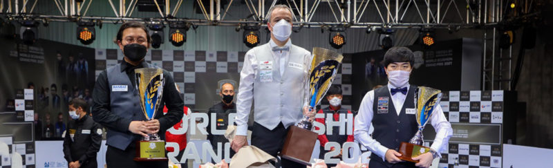 Dick Jaspers is the Winner of the World 3-Cushion Grand Prix in Korea