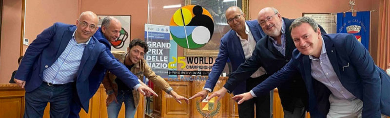 The 25th World Championship 5-Pins Individual Open Logo Unveiled in Calangianus