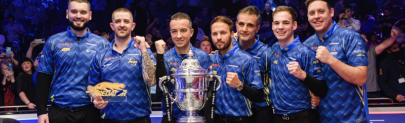 Team Europe Retains Cazoo Mosconi Cup
